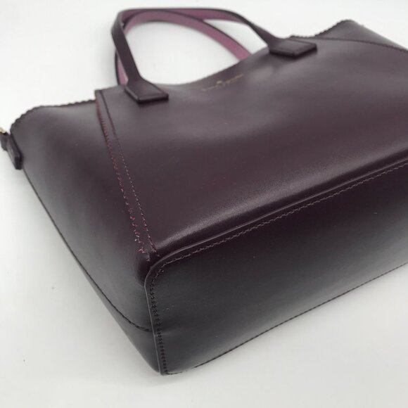 Kate Spade Turner Road Loryn Leather Crossbody Tote Bag - Picture 6 of 11